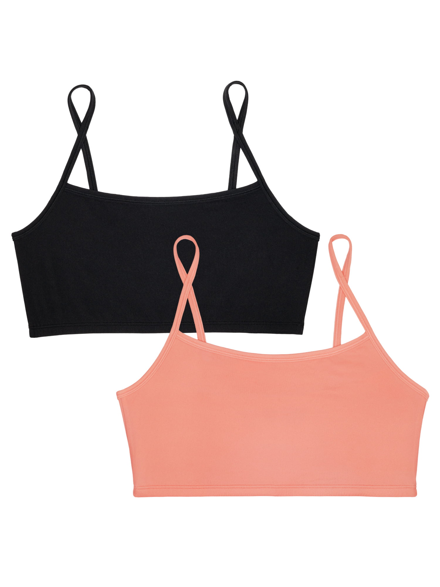 Smart & Sexy Women's Naked Cami Bralette, 2-Pack, Style-SA1437 
