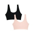 thumbnail image 1 of Smart & Sexy Women's Naked Scoop Neck Bralette, 2-Pack, Style-SA1438, 1 of 12