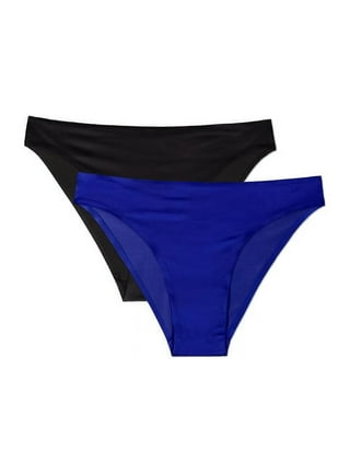 Smart & Sexy Women's Comfort Cotton Rib High Leg Thong, 2-Pack, Style-SA1413