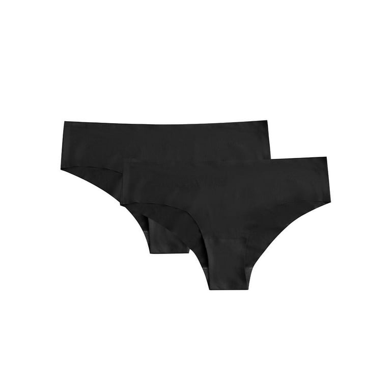 LAVRA 6 Pack of Women's Laser Cut Panties No Show Seamless Bikini Underwear  