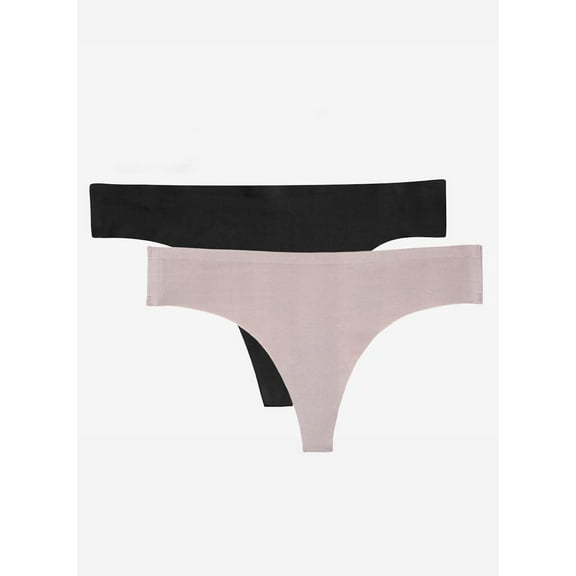 Smart & Sexy Women's No-Show Thong , 2-Pack, Style-SA1367