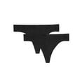 thumbnail image 1 of Smart & Sexy Women's No-Show Thong , 2-Pack, Style-SA1367, 1 of 2