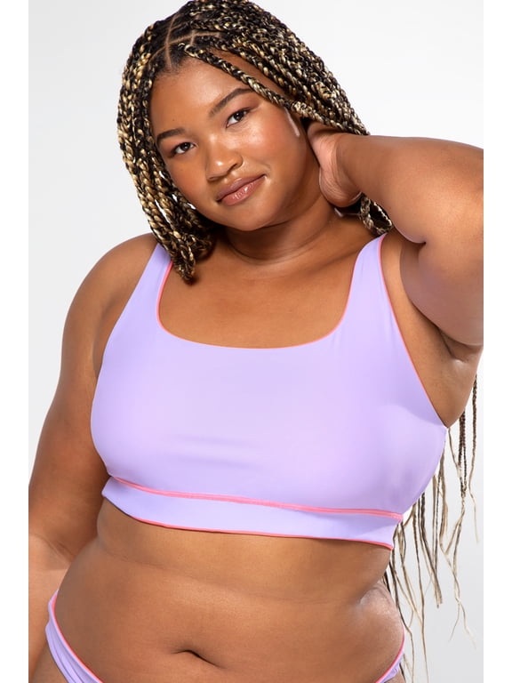 Women's Reversible Bralette Bikini Top