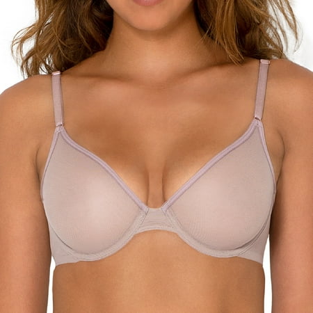Smart & Sexy Women's Sheer Mesh Demi Underwire Bra, Single and 2-Pack