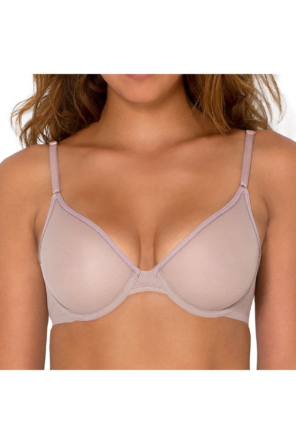 Women's Sheer Mesh Demi Underwire Bra, Single and 2-Pack
