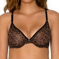 thumbnail image 1 of Smart & Sexy Women's Sheer Mesh Demi Underwire Bra, Single and 2-Pack, 1 of 3