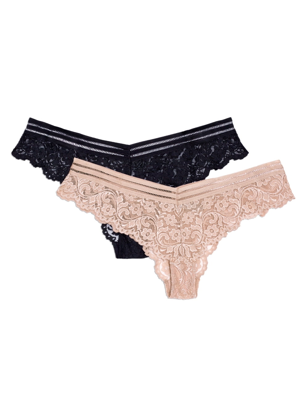 Essentials Women's Cheeky Brazilian Underwear, Pack of 6