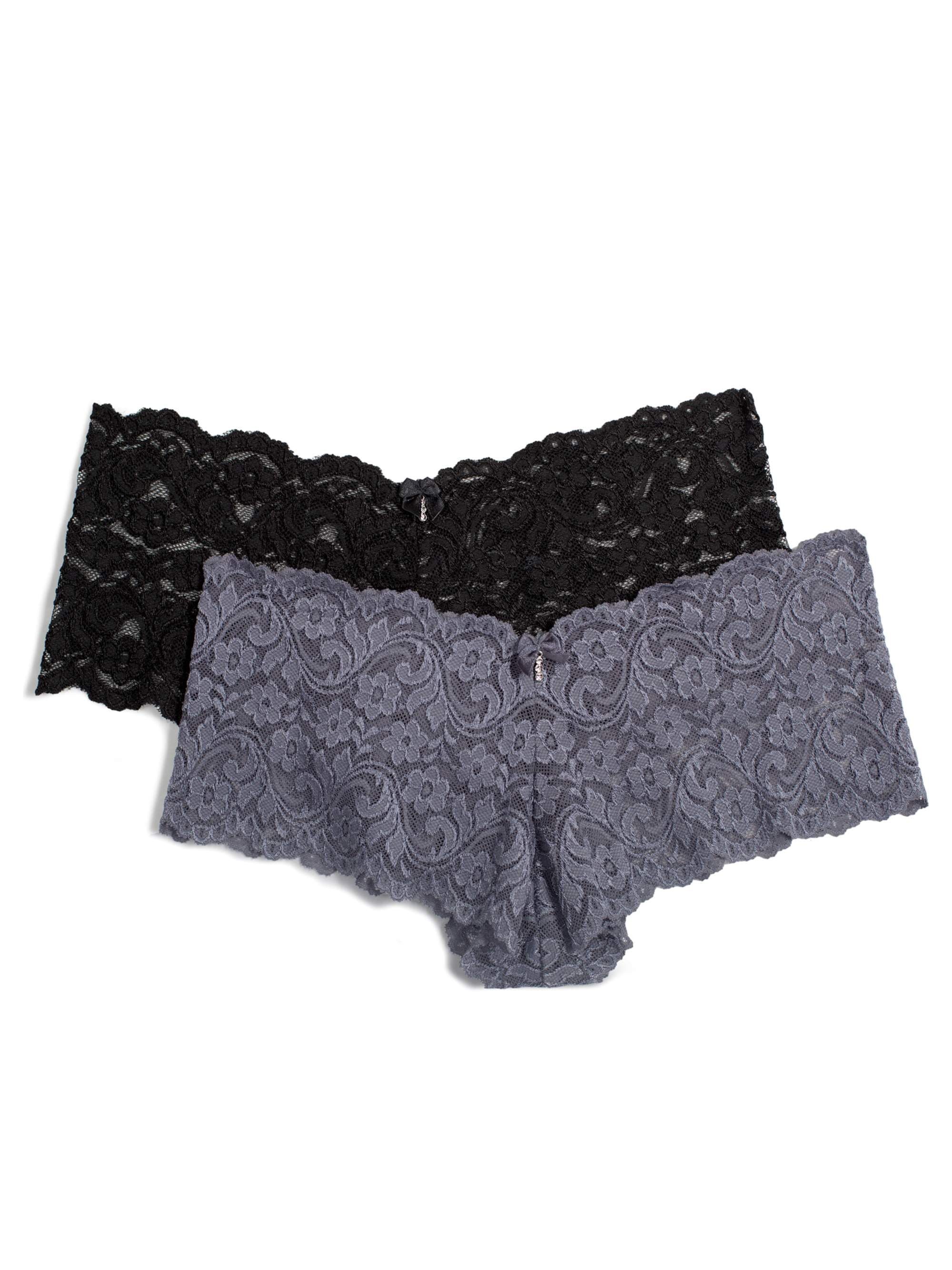  Smart & Sexy Womens Signature Lace Cheeky Panty 2 Pack