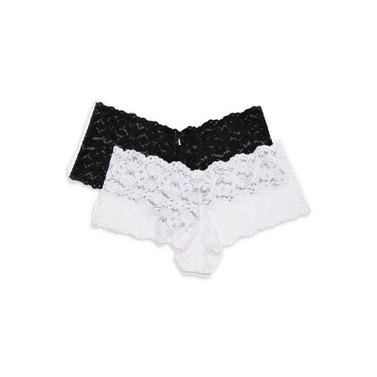 Smart & Sexy Women's Signature Lace Cheeky Panty, 2-Pack, Style-SA131 