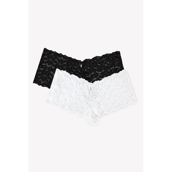 Smart & Sexy Women's Signature Lace Cheeky Panty – 2-Pack for Everyday Elegance