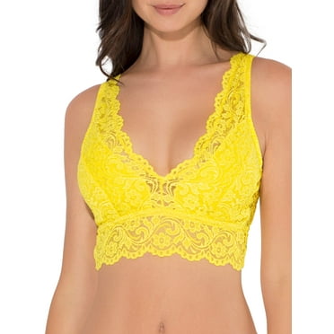 Smart & Sexy Women's Signature Lace Deep V Bralette, Style-SA874