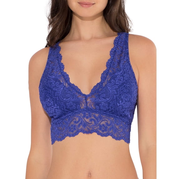 Smart & Sexy Women's Signature Lace Deep V Bralette, Style-SA874