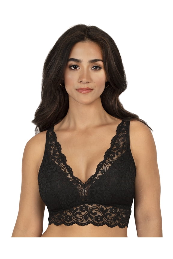 Women's Signature Lace Deep V Bralette