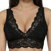 Smart & Sexy Womens Signature Lace Deep V Bralette