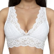 Smart & Sexy Womens Signature Lace Deep V Bralette