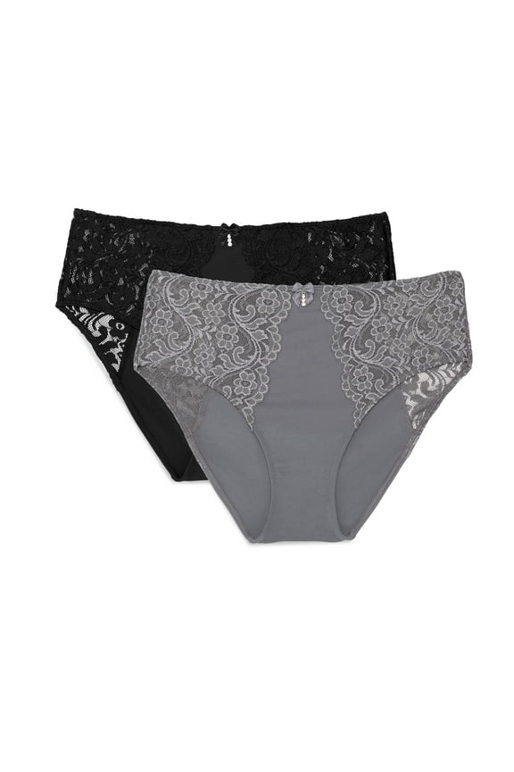 Women's Signature Lace High Waisted Panty, 2-Pack, Style-SA1380