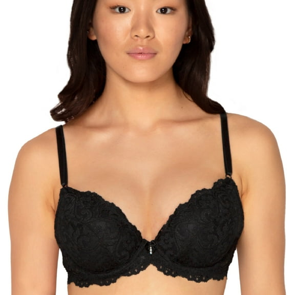 Smart & Sexy Women's Signature Lace Push Up Bra, Single and 2-Pack