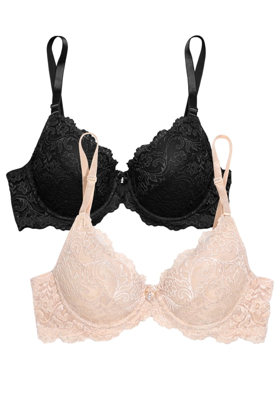 Women's 2-Pack Signature Lace Push-up Bra
