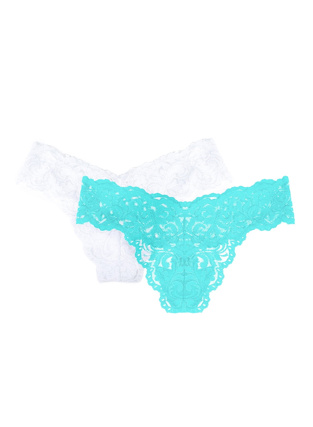 Smart & Sexy Women's Signature Lace Thong, 2-Pack, Style-SA849