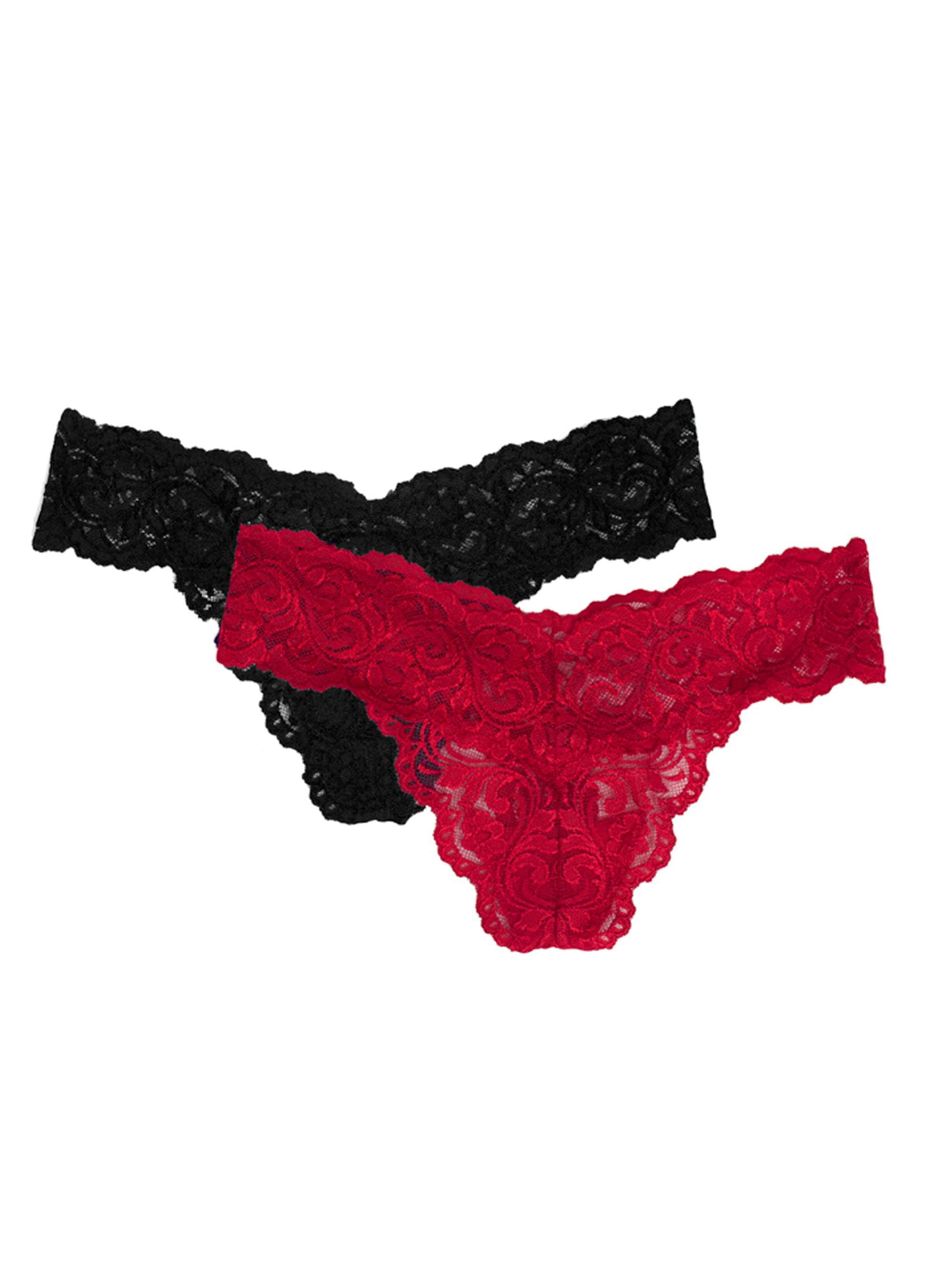 Smart And Sexy Women S Signature Lace Thong 2 Pack Style Sa849