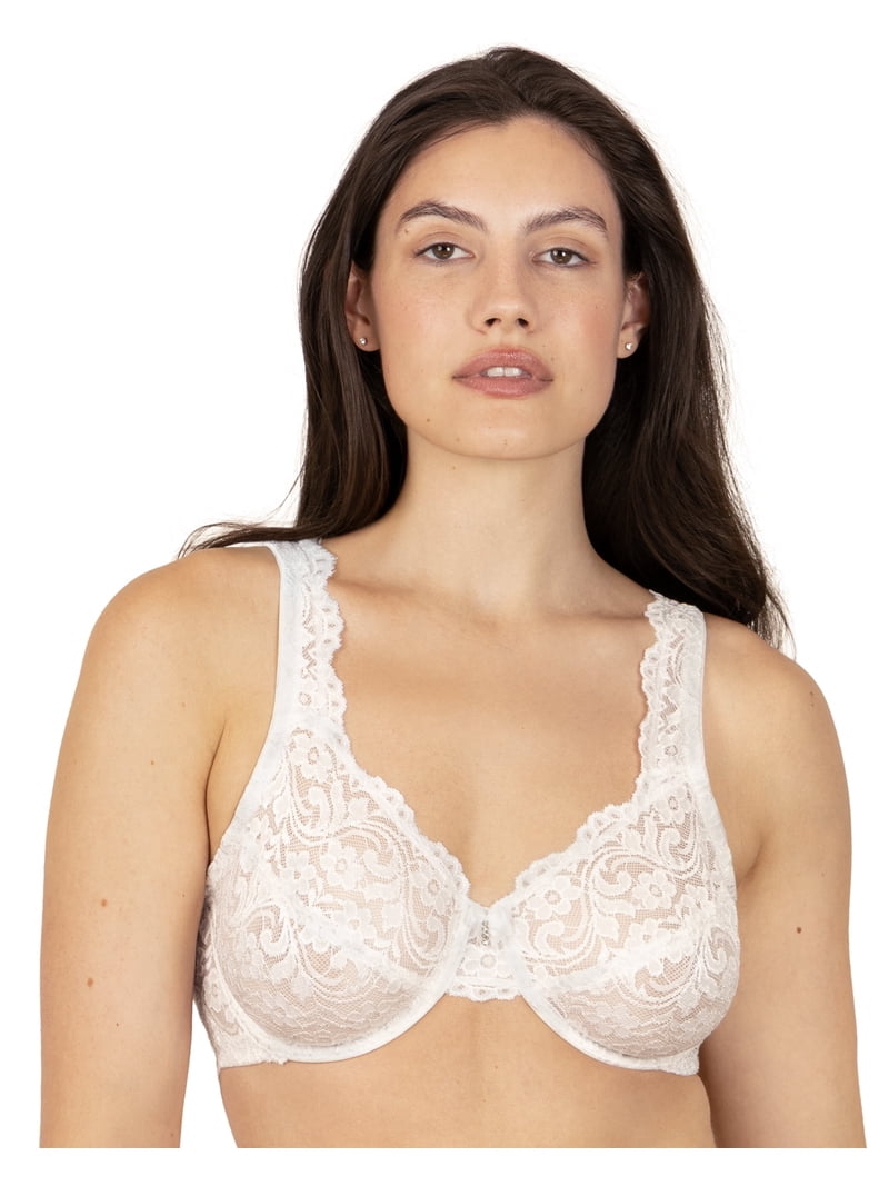 Smart & Sexy Women's Signature Lace Unlined Underwire Bra, Single and  2-Pack