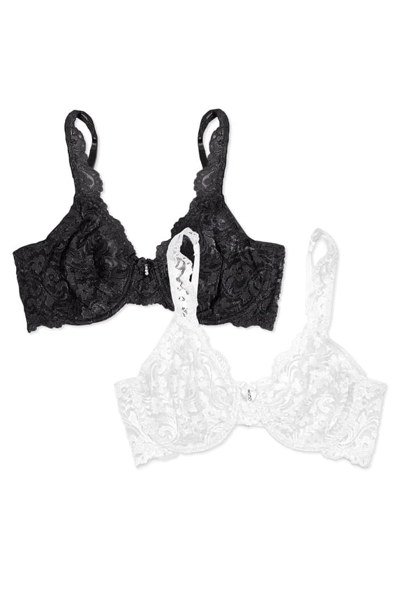 Women's 2-Pack Signature Lace Unlined Underwire Bra