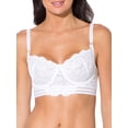 thumbnail image 1 of Smart & Sexy Women's Signature Lace Unlined Underwire Longline Bra, Style-SA1068, 1 of 2