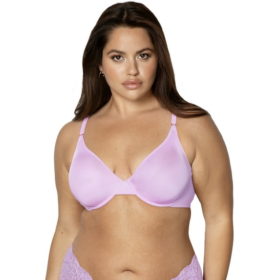 Smart & Sexy Women's Silky Smooth Demi Unlined Underwire Bra