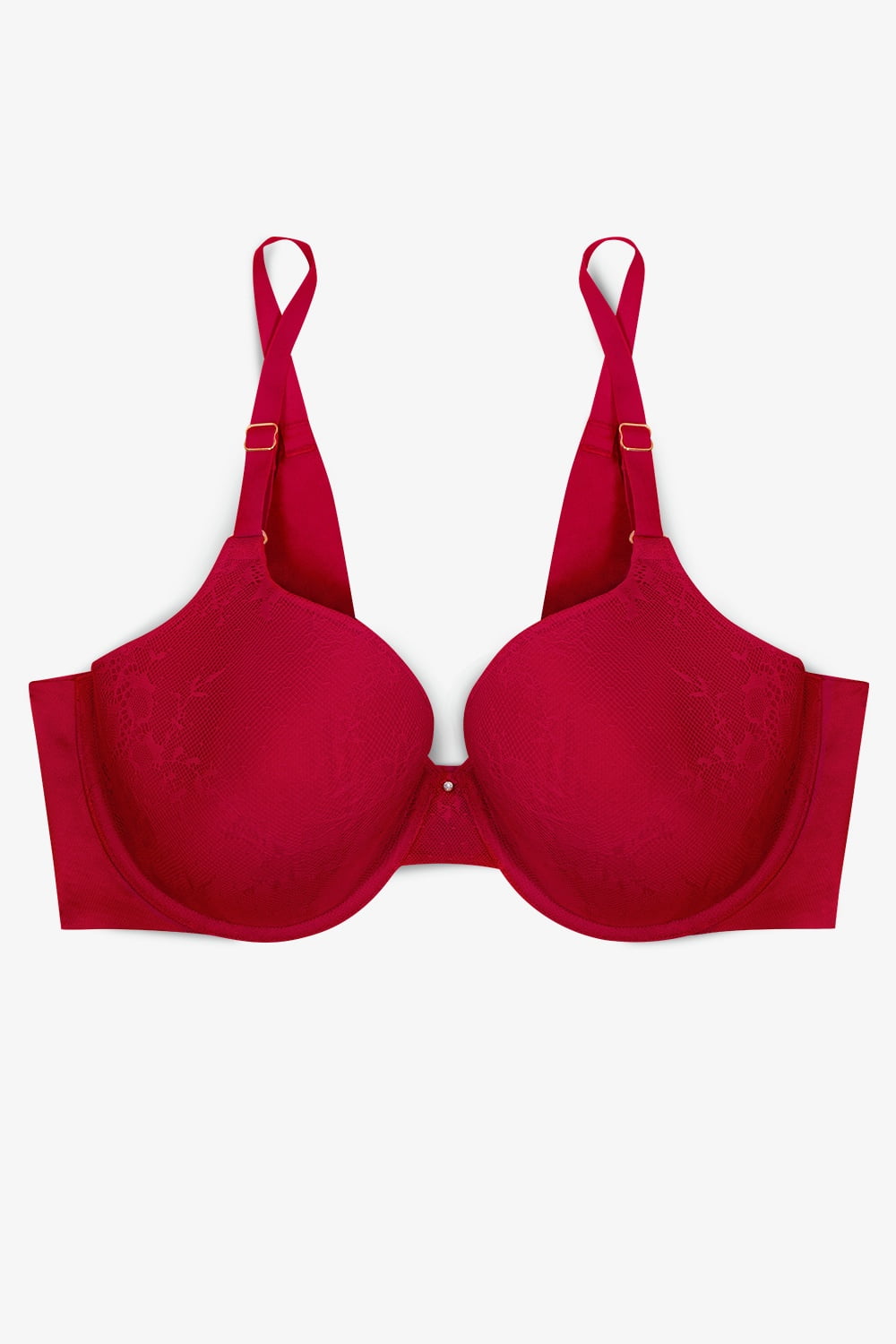 Smart & Sexy Women's Smooth Lace T-Shirt Bra