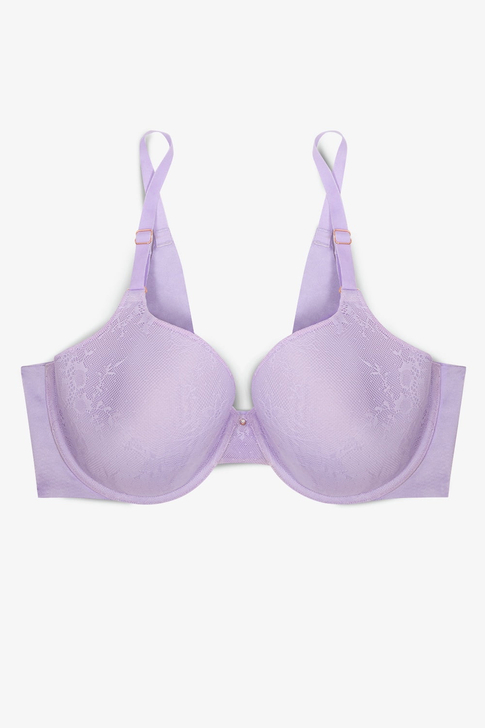 Smart & Sexy Women's Smooth Lace T-Shirt Bra