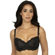 Smart & Sexy Womens Temptation Lace Balconette Bra