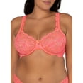 thumbnail image 1 of Smart & Sexy Womens Curvy Signature Lace Unlined Underwire Bra, Style-SA964, 1 of 4