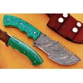 thumbnail image 1 of Smart & Sharp Custom Handmade Damascus Steel Hunting Knife/Tracker Knife SS-17352, 1 of 8