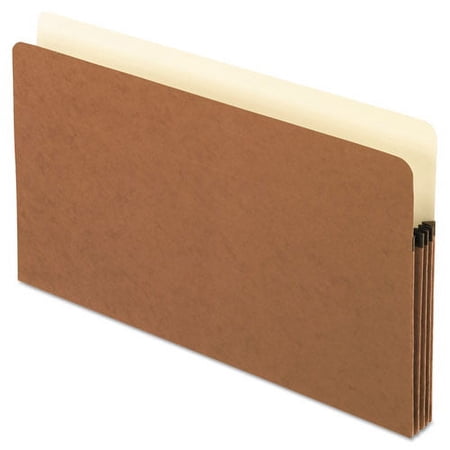Smart Shield File Pocket, 3.5" Expansion, Legal Size, Red Fiber, 10/box | Bundle of 2 Boxes