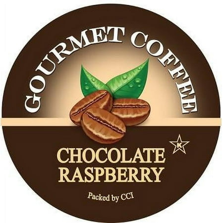 Smart Sips Coffee Chocolate Raspberry Flavored Coffee Single Serve Cups, 48 Count, Compatible With All Keurig K-cup Machines