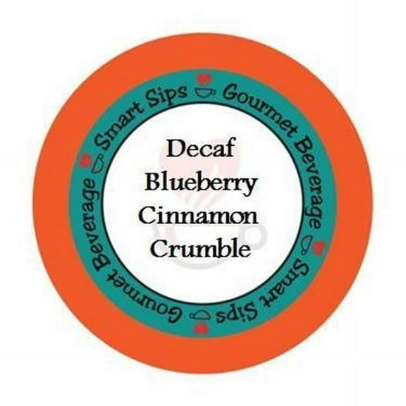 Smart Sips Coffee Single Serve Cups Blueberry Cinnamon Decaf, 48.0 CT