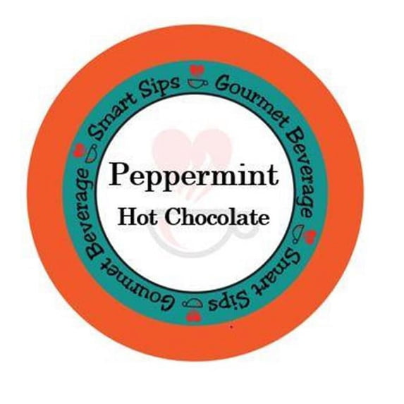 Smart Sips Peppermint Hot Chocolate for All Keurig K-cup Brewers, 24 Count