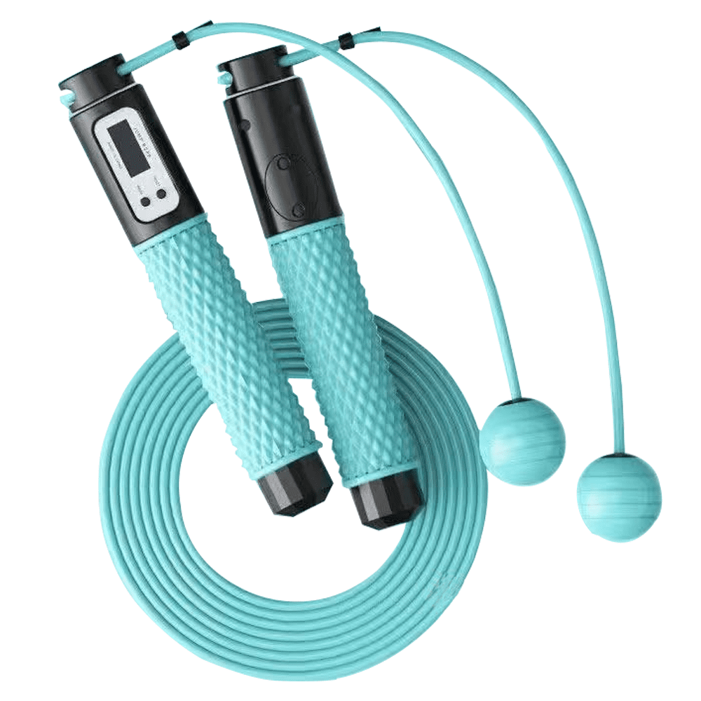 Counter Skip Rope Smart Skipping Rope with Counter, Jump Ropes with Cordless Ball, Burn ...