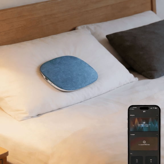 Smart Sleep Sound Pillow Speaker | Bluetooth with Auto-Off Timer & White Noise Library - Sleep Aid for Adults & Kids, Promotes Relaxation