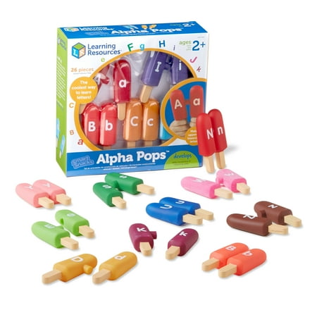 Learning Resources Smart Snacks Alpha Pops - ABC Toys for Toddlers Ages 2+