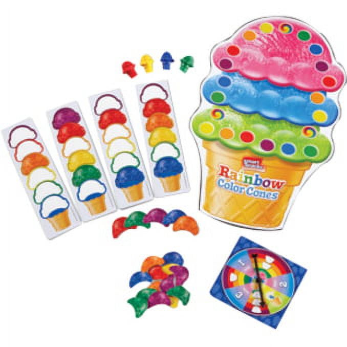 Smart Snacks Rainbow Color Cones Game