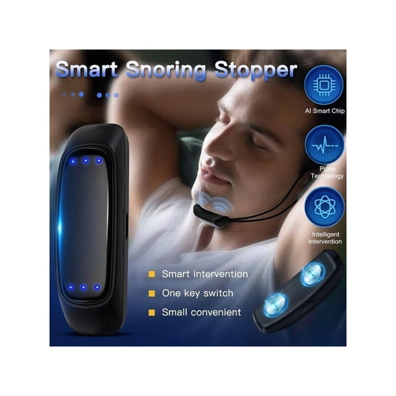 Smart Snoring Stopper Sleep Aid Anti Snoring Chin Device Muscle Tightening Better Sleep-