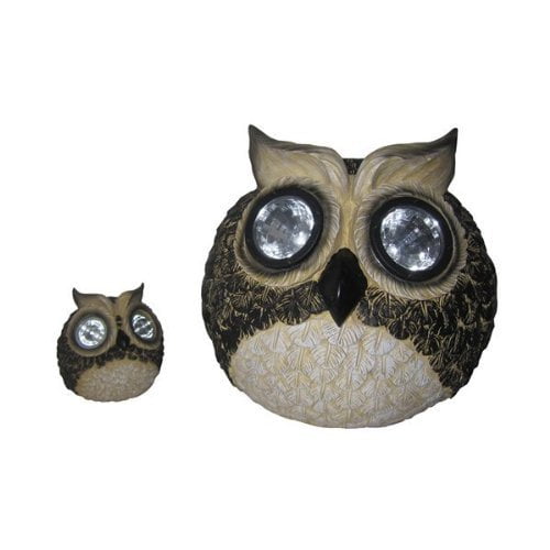 Smart Solar 3563WRM2 Solar Owl Accent Lights - Set of 2