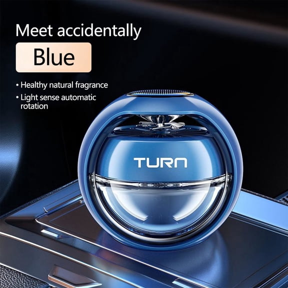 Smart Solar-Powered Car Freshener Aromatherapy Diffuser, 50ml 180-Day Long-Lasting Scent, Day/Night Mode Auto-Adjust, Stable Dashboard Base, Natural Plant Extracts, Eco-Friendly