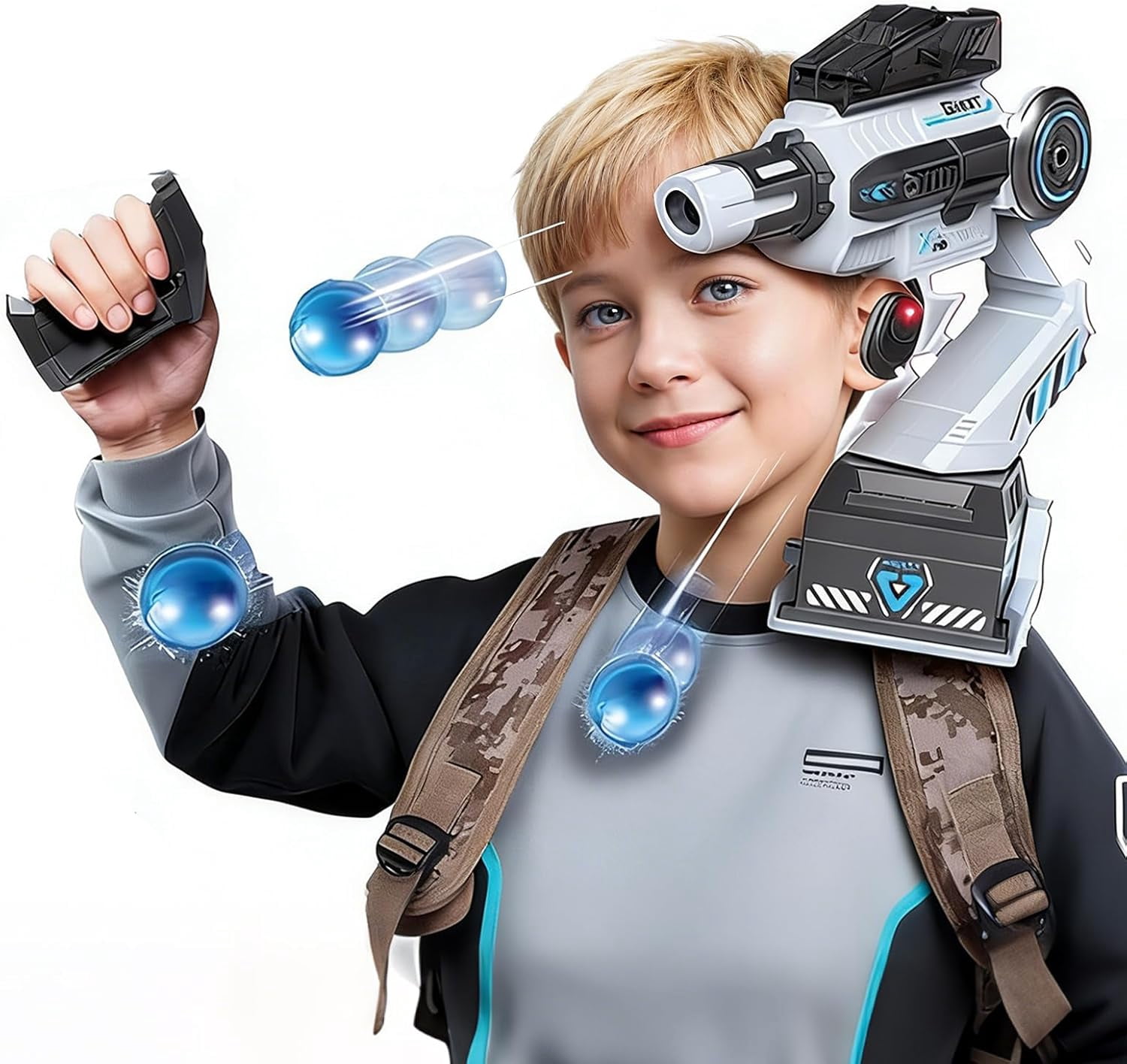 Smart Somatosensory Robotic Arm Blaster, Wearable Shoulder-Mounted Toy ...