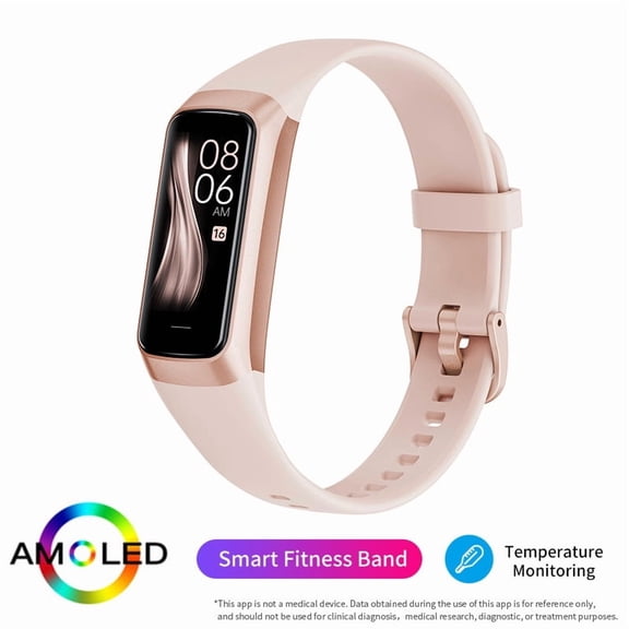 Smart Sports Bracelet, Fitness Tracker with Heart Rate Monitor, Pedometer, Sleep Monitor, Waterproof