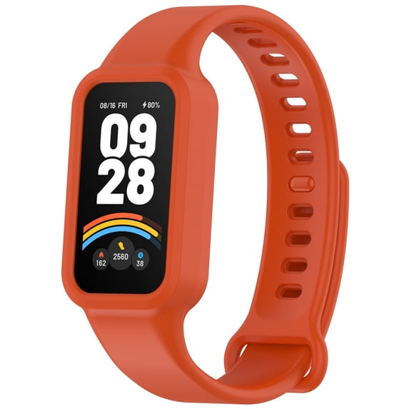 Smart Sports Bracelet with Integrated Silicone Strap and Seamless ...