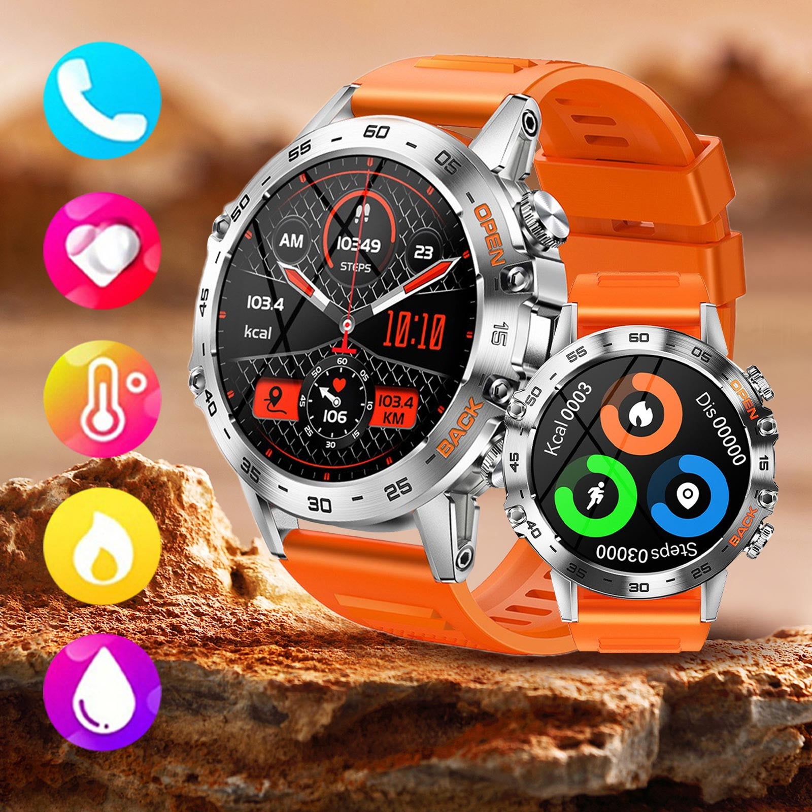 Smart Sports Watch HD Smart Bracelet Advanced Bluetooth Calling And ...