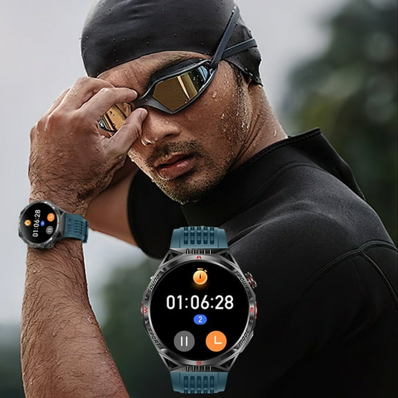 Smart Sports Watch Hd Smart Bracelet Advanced Bluetooth Calling and Extra Long Battery Life Customised Dials with Multiple Patterns Smart Watches Gifts for Men