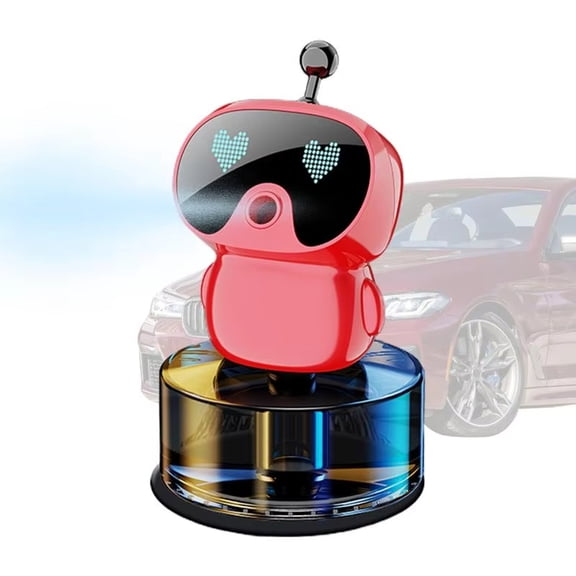 Smart Spray Air Freshener Car Fragrance For Odor Eliminating Red Aromatherapy Diffuser 50Ml Auto Interior Deodorizer With Ai Scent Release For Vehicle Cab